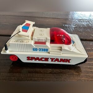 Vintage RadioShack Space Tank Toy Untested Parts As Is